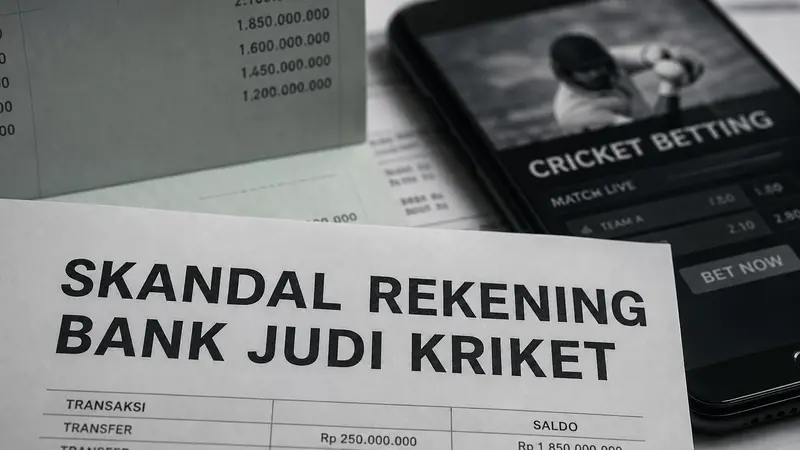 Penemuan Jaringan Penipuan Rekening Bank di Skandal Judi Kriket Wardha