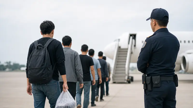 Pengusiran 41 Warga Thailand dari Laos Akibat Operasi Perjudian